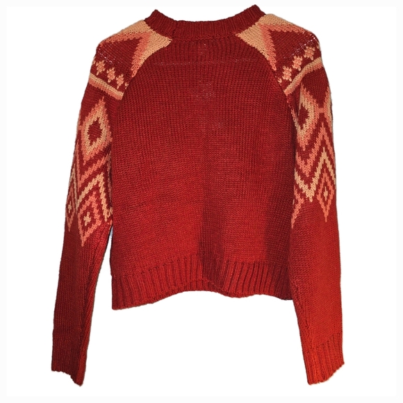 🆕True Craft Crew Neck Intarsia Sweater - Size Small - NWT - Picture 3 of 10